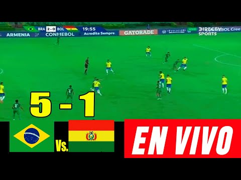 EN VIVO BRASIL vs BOLIVIA (5-1)| ELIMINATORIAS SUDAMERICANAS | 08-09-2023