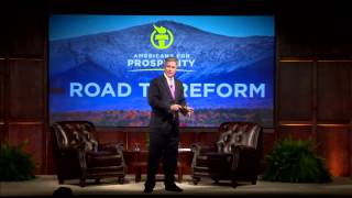 Dan Mitchell in New Hampshire Explaining the Simple Strategy of Spending Restraint