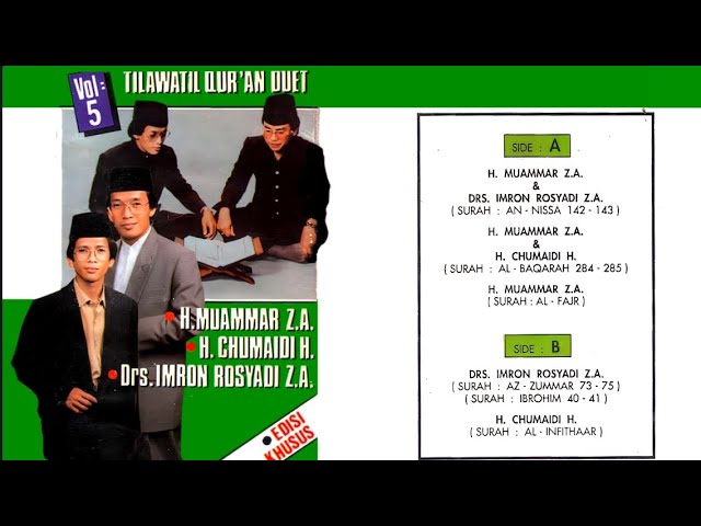 H Muammar ZA H Chumaidi H Drs Imron Rosyadi ZA Duet Vol 5 (Part 2) class=