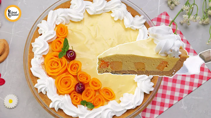 No Bake Mango Pie Recipe by Food Fusion