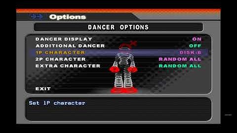 DDRMAX 2 dancer options ps2