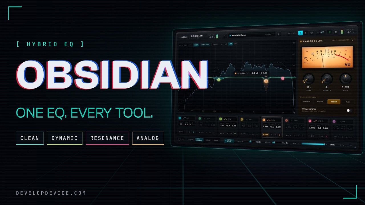 OBSIDIAN: Hybrid EQ
