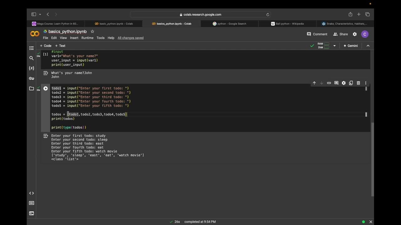 What is list in python? - YouTube