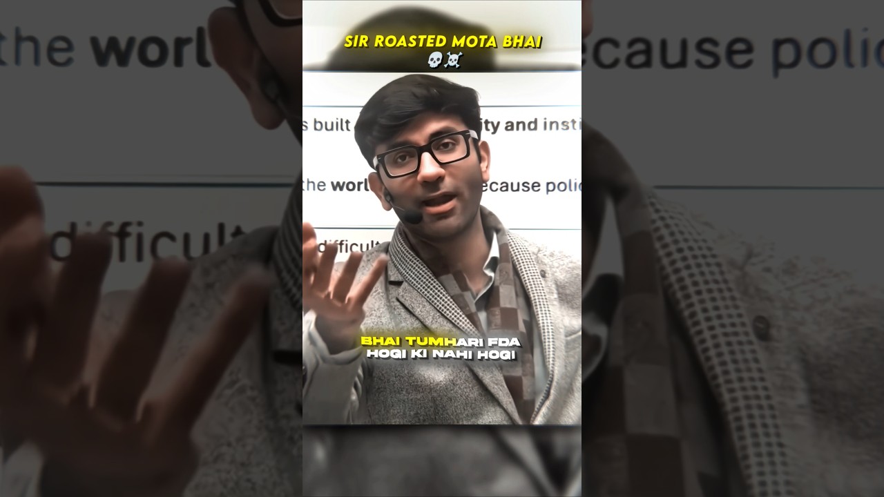 Sir Roasted Mota Bhai 💀☠️ 