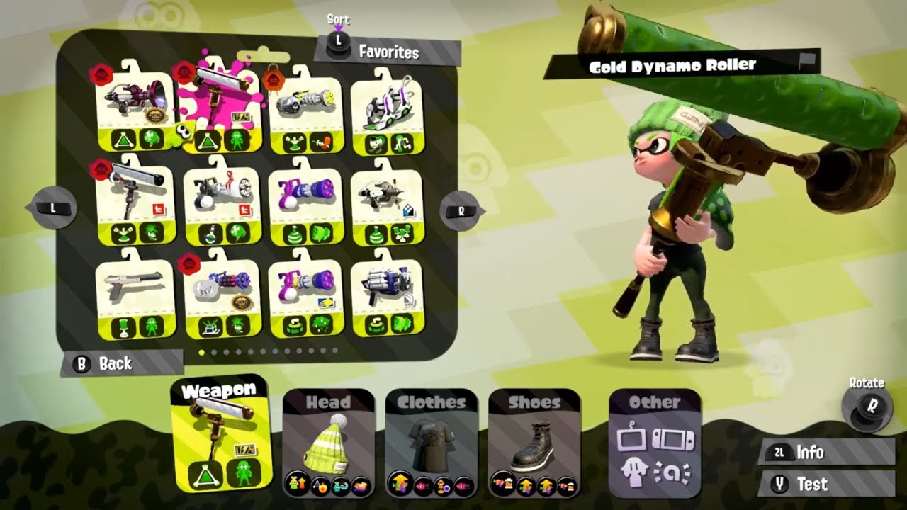 [Splatoon 2] Competitive Weapon Pool Update 5/20/2020 - YouTube