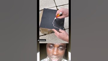How to Tile Any Wall Edges Perfectly!😱 #shorts #viral #building #tiles #diycrafts