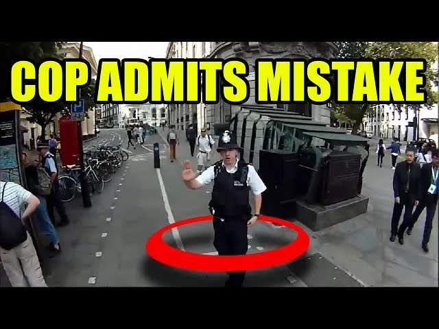 ⁣Police Officer Makes Hilarious Mistake