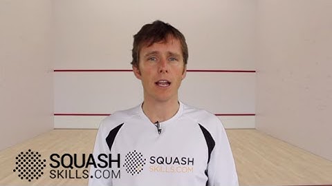 Squash tips: Tactical benefit of the volley drop