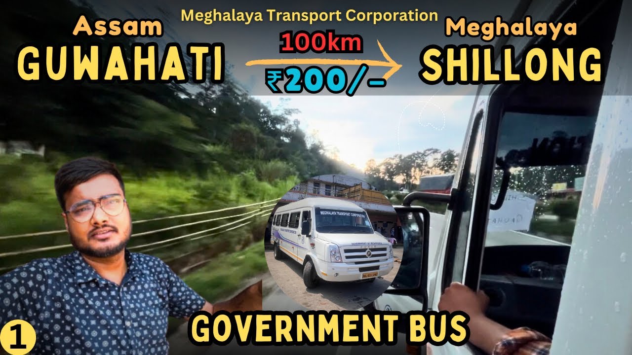 Guwahati to Shillong By Bus – Cheapest Way to Travel in 2024