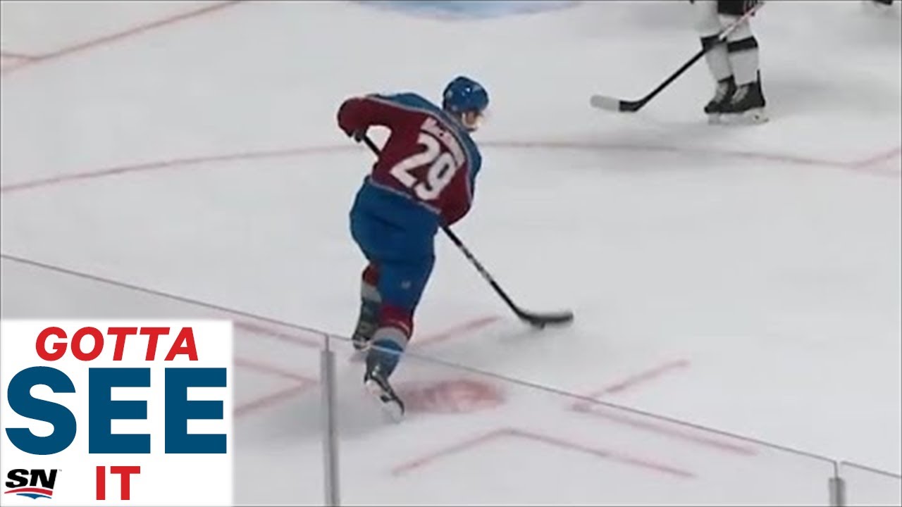 GOTTA SEE IT: Nathan MacKinnon Completes Hat Trick Against The Kings