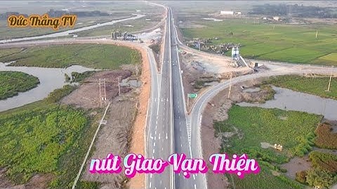 Cao Tốc Bắc Nam.Nút Giao Vạn Thiện.Đoạn kết nối Quốc Lộ 45 với Nghi Sơn - Sao vàng. 2-9-2023.