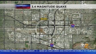 Magnitude-3.4 quake rattles Ontario, Rancho Cucamonga