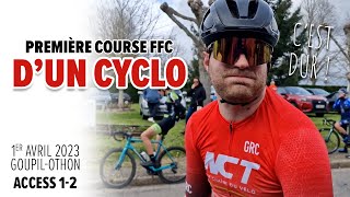 PREMIERE COURSE FFC D'UN CYCLO ! Goupil-Othon Access 1-2