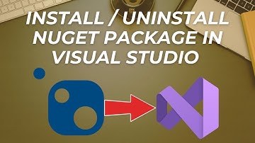 How to install / Uninstall NuGet Package in Visual Studio ?
