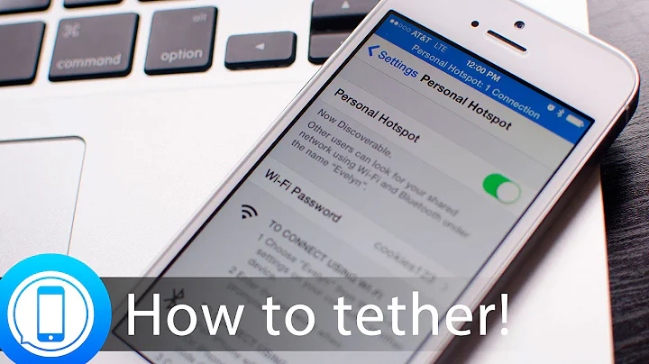 USB vs. Bluetooth vs. Wi-Fi: The best way to tether to your iPhone or iPad!
