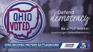 Early voting underway in Ohio as political stars campaign for candidates