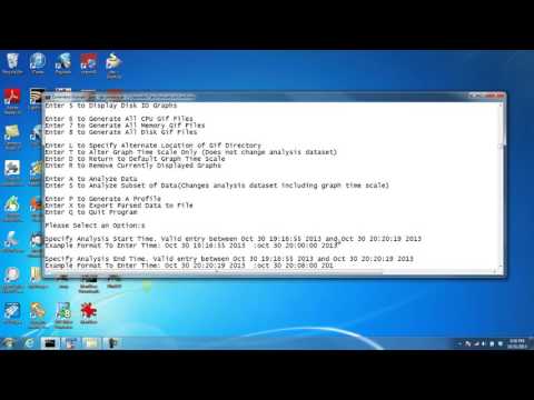 How to run oswbba analysis on very specific time window
