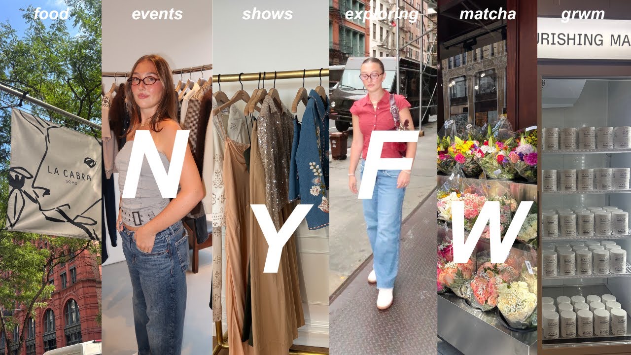 what new york fashion week is like | events, food, nyc