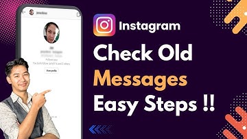 How To Check Old Messages On Instagram !