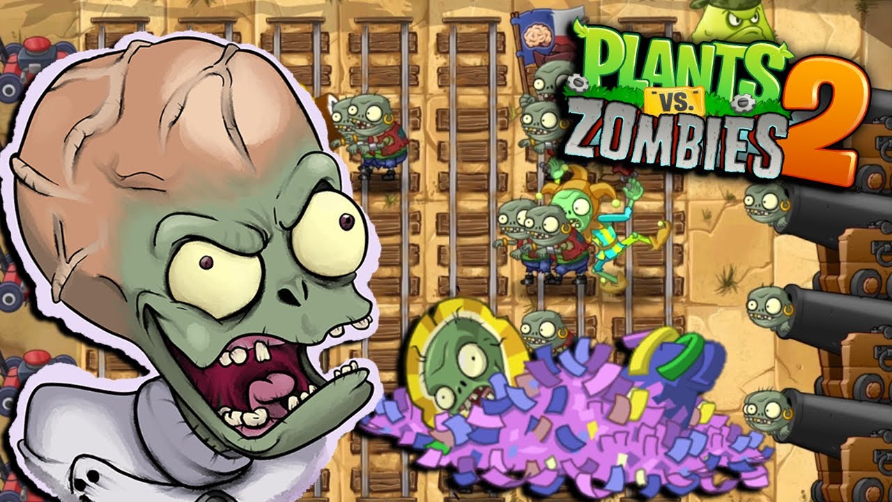 JUGANDO CON LOS NIÑOS ZOMBIES - Plantas Vs Zombies 2 - YouTube