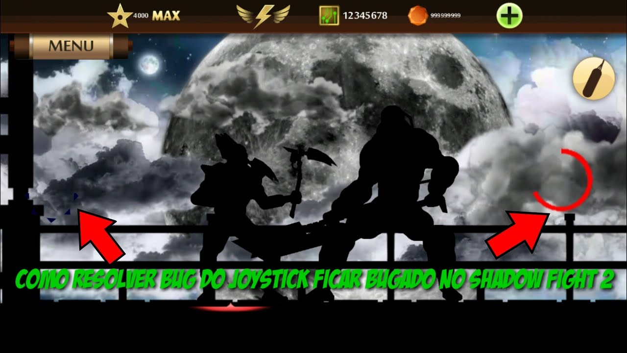Como Resolver O Problema Do Joystick Ficar Bugado No Shadow Fight 2 Sem ...