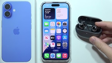 iPhone 16: How to Connect Headphones / Earbuds