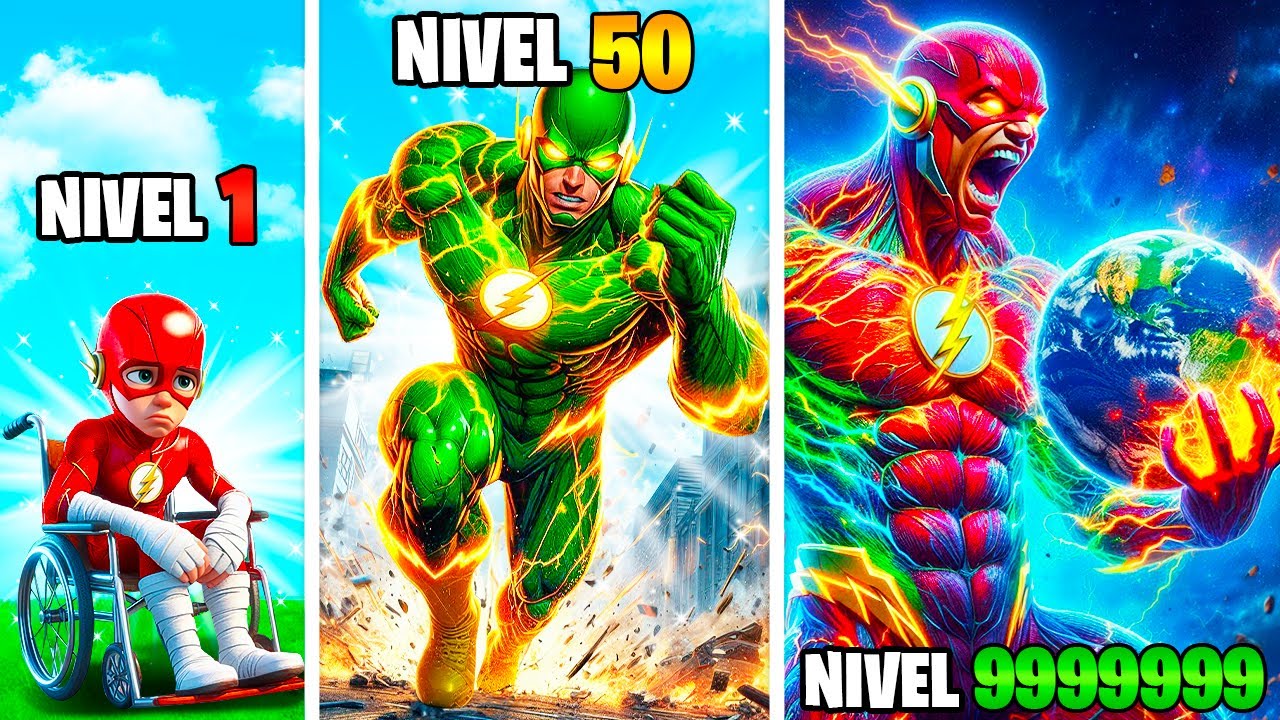 Nivel 1 a 1000 FLASH en GTA 5