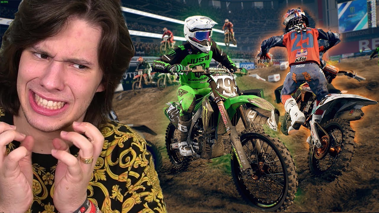 SE EU CONTINUAR ASSIM,  MEU PATROCINADOR VAI ME EXPULSAR!! Monster Energy SuperCross3 SE EU CONTINUAR ASSIM,  MEU PATROCINADOR VAI ME EXPULSAR!! Monster Energy SuperCross3