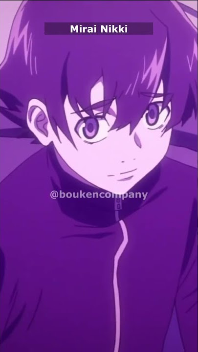 MIRAI NIKKI É O EVANGELION MELHORADO #anime #shorts 