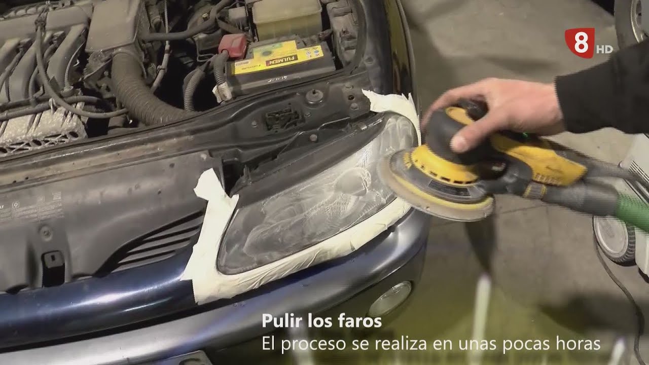 Pulido de faros - iCars  Especialistas en Mantenimiento y Reparación de tu  Coche