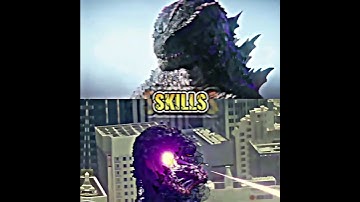 GODZILLA EVOLVED VS SHIN GODZILLA #godzilla #shorts #short #1v1 #monsterverse #toho #battle #edit