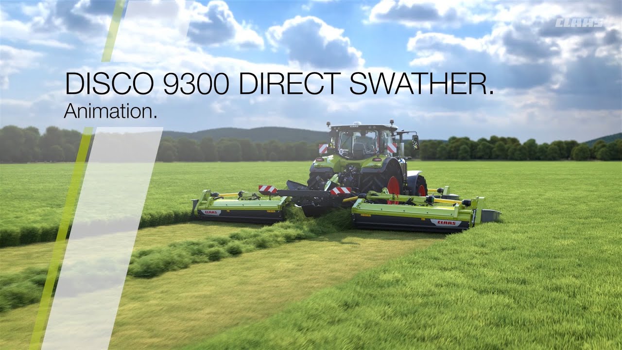 CLAAS | DISCO 9300 DS. Animation.