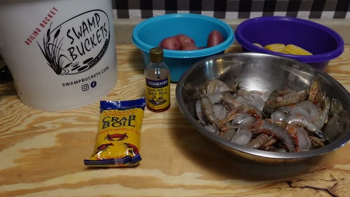 Boiling Snow Crab in a Plastic Bucket!?  Testing out the Swamp Bucket 