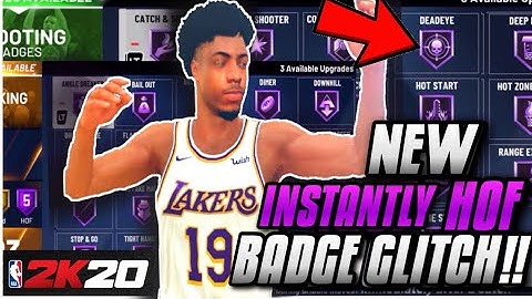 NBA 2K20 UNLIMITED BADGE POINTS GLITCH BROKEN! FAST & BEST HOF BADGE GLITCH! (NBA 2K20) XBOX 1 & PS4