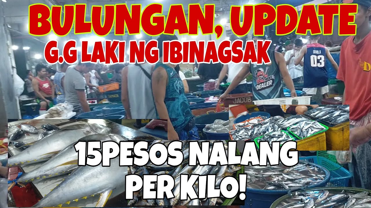 15 pesos nalang per kilo Galonggong update Bulungan Parañaque,Grabe Bagsak Presyo lahat ng isda