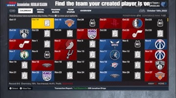How To Use a Created player In Freestyle Mode