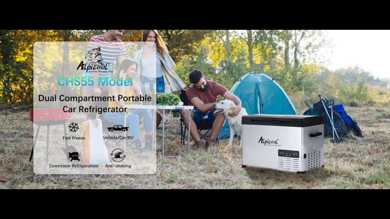 Alpicool CHS45 Dual Zone Camping Fridge Freezer