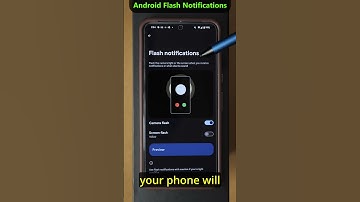 How to Turn on Flash Notifications - Use Your Camera Flash for New Alerts! #android #accessibility