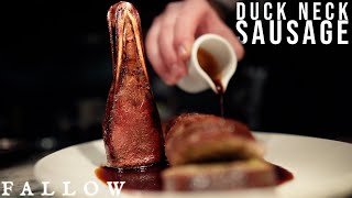 How to Make Sausages From a Duck's Neck