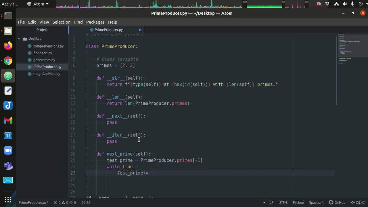 Designing an Iterable Object in Python 3