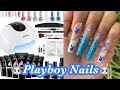 Ohuhu 7 nude color Polygel kit with UV/LED lamp review | Ohuhu nail drill | Playboy nails