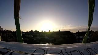 GoPro On Top Of A Hot Tub  Craned Over A House