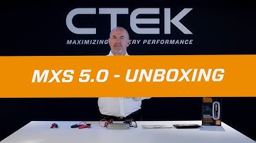 Tutorials - CTEK MXS 5.0 - Unboxing