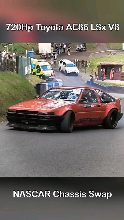 LSx V8   NASCAR Chassis = Brutal AE86 Drift Car 🔥
