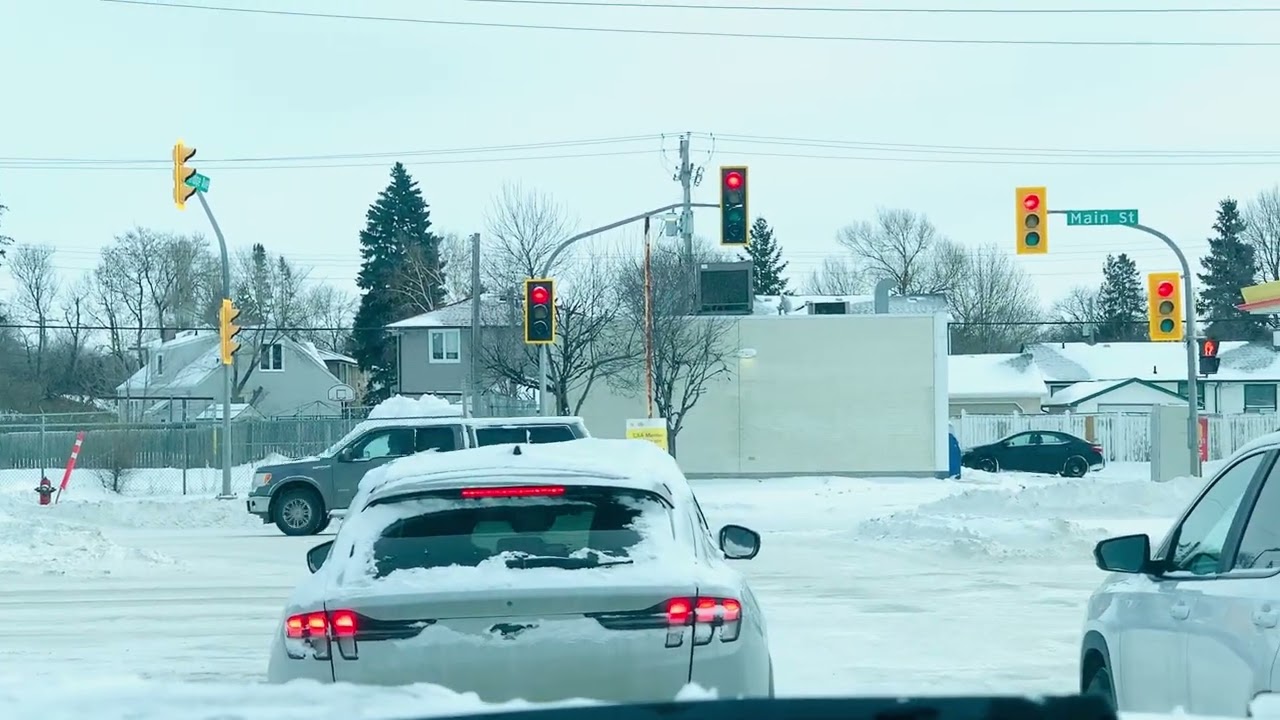 Winnipeg, Manitoba Canada Winter time. December 20,2025.