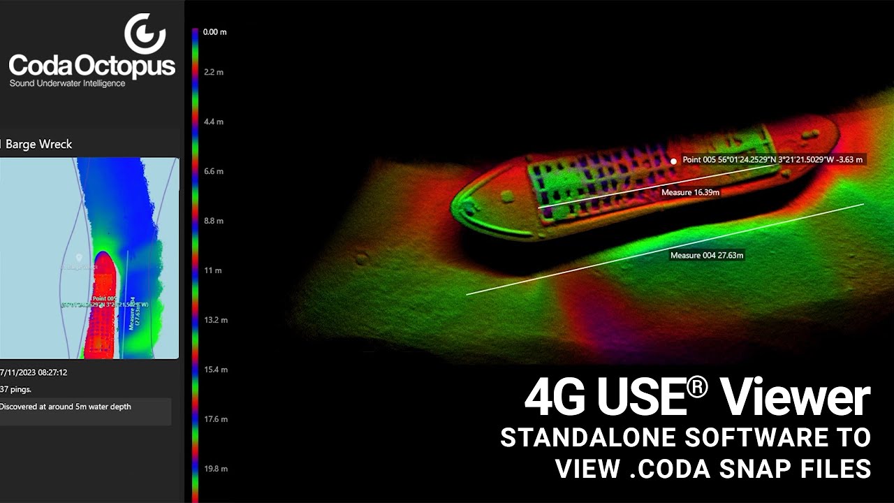 4G USE® Viewer - Standalone Software to View .Coda Snap Files - YouTube