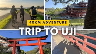 Japan's Matcha Town | 40KM Bike Ride to Uji