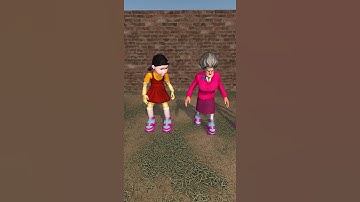 Scary Teacher 3D Squid Game Doll Spider Funny Moments