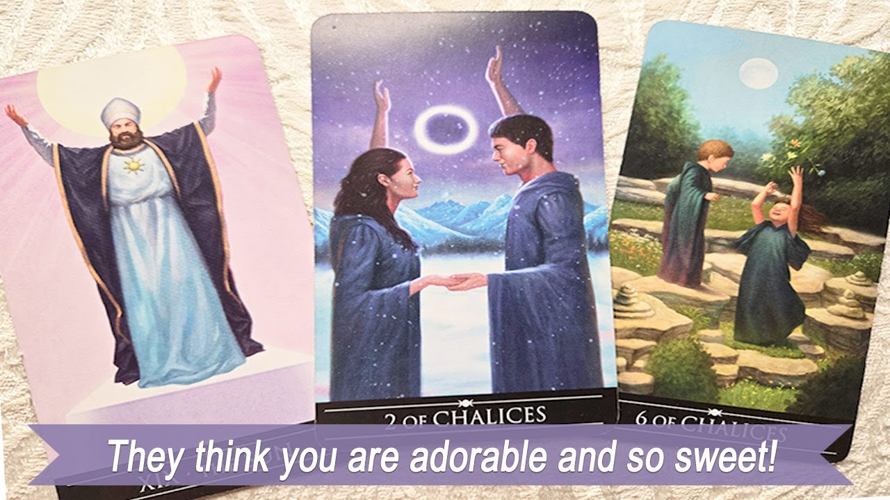 They see the bigger picture and think you are so sweet!