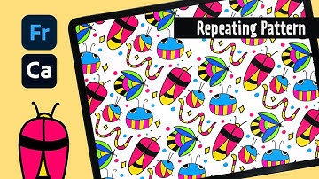 Repeating Pattern with Adobe FRESCO and CAPTURE